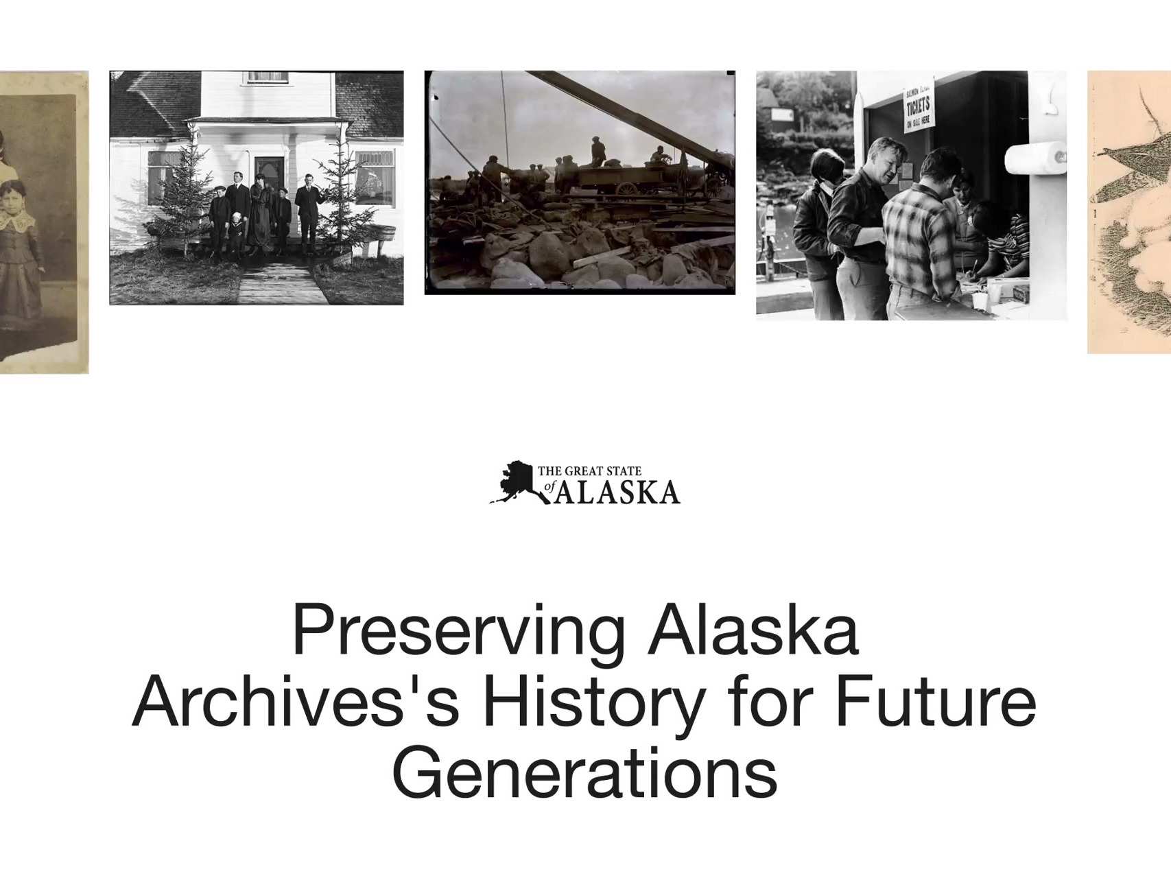 Alaska State Archives, Horizontal scroll
