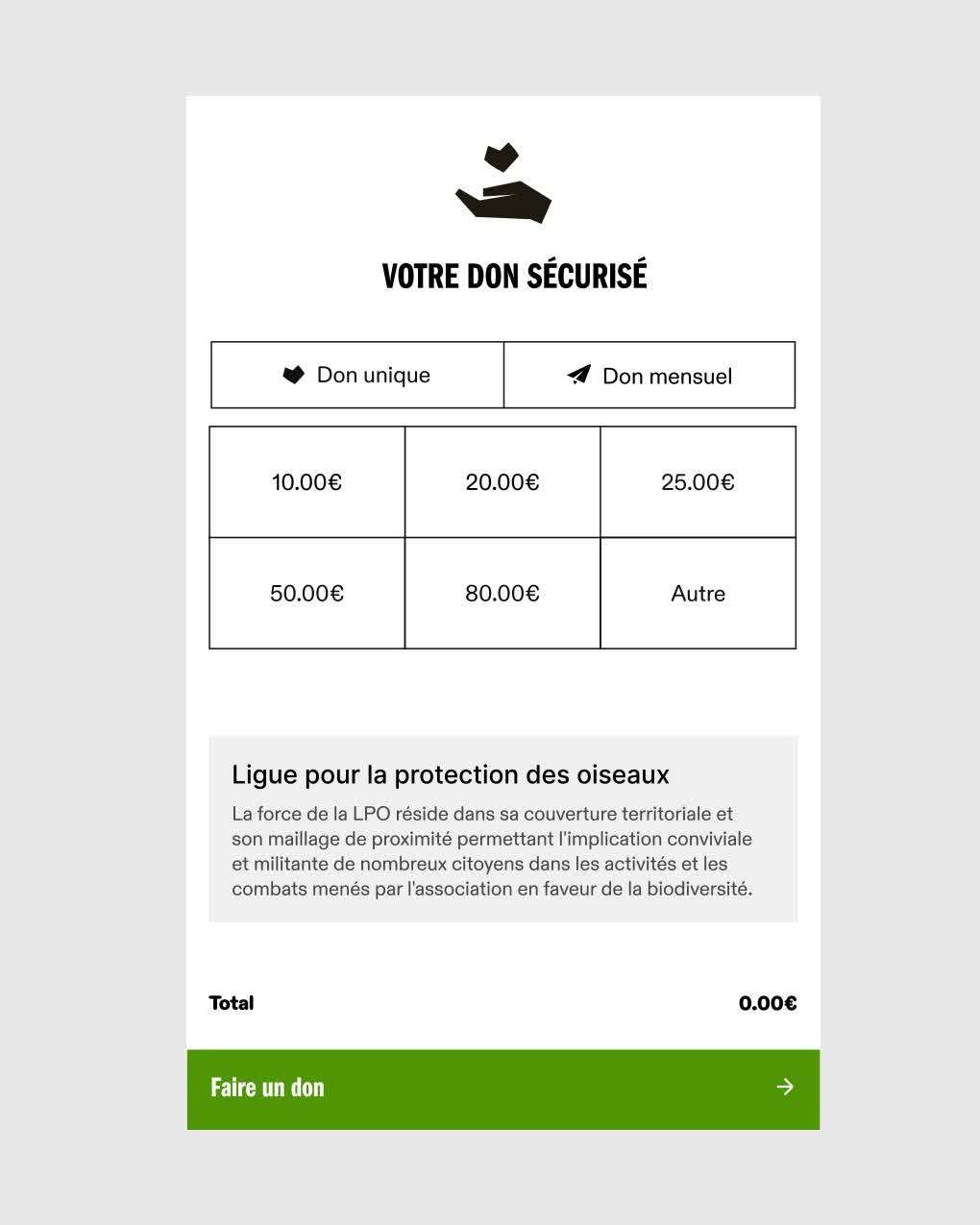 HelloAsso, Micro-interaction